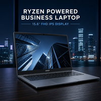 15,6 inch FHD AMD Ryzen 5 Laptop 8GB RAM 256GB SSD Windows 11 Pro zakelijke notebook computer OEM groothandel
