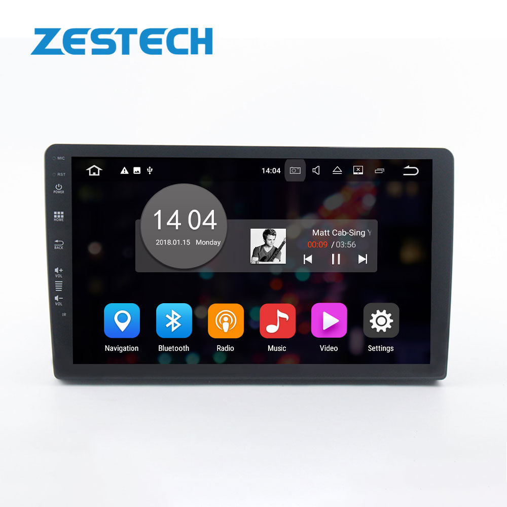 Универсальный сенсорный экран ZESTECH 7/9/10 дюймов Android 12, автомобильный dvd-плеер, стереосистемы, Авторадио, мультимедийные автомобильные видеосистемы