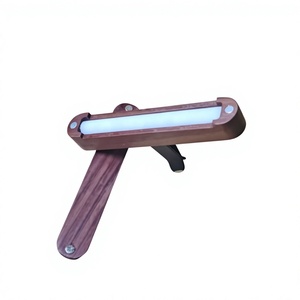 <b>Black</b> Walnut Wooden Car Air Freshener Cross-Border Hot-Selling Air-Conditioning <b>Vent</b> Clip - Product Image 1