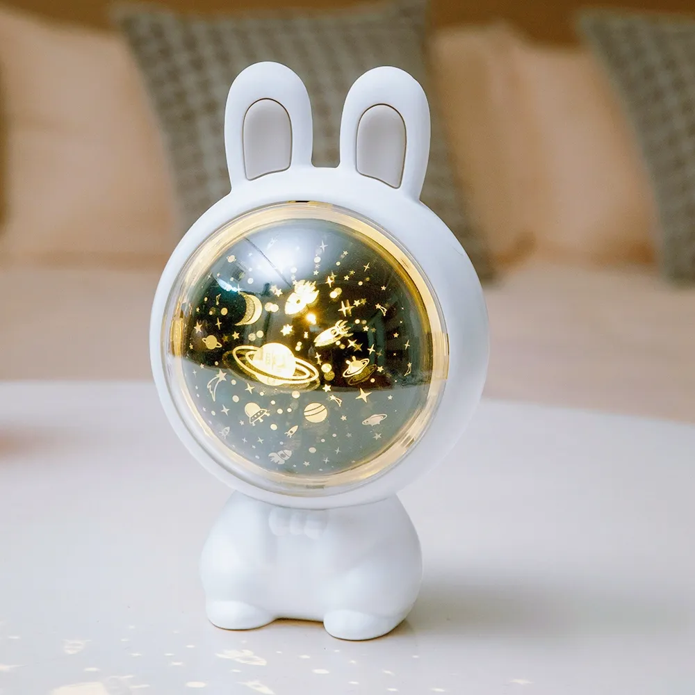 Ocean Star Sky Night Light Projector 360 Rotating Nebula Starry Projection Lamp for Children