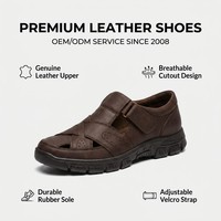 Chaussures de marche décontractées tendance en cuir véritable et maille, antidérapantes et amortissantes, pour usage quotidien, vente en gros