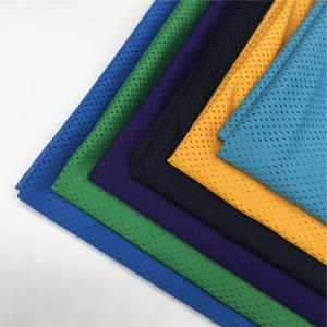 现货75d 150克低弹性网眼面料100% 涤纶透气快干运动服装吸湿 - Product Image 3