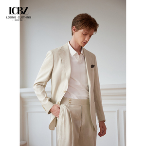 Chaqueta de <span class=keywords><strong>traje</strong></span> de negocios blanca de <span class=keywords><strong>lino</strong></span> para <span class=keywords><strong>hombre</strong></span>, <span class=keywords><strong>traje</strong></span> informal individual para primavera y verano, transpirable, de talla grande, nuevo diseño superior - Product Image 3