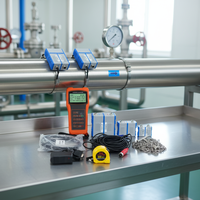 Débitmètre à section variable RS485 pour liquides corrosifs, à fixation par pince, en plastique, DN3-DN3000, précision +/-0,5%