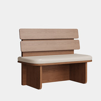 Ensemble table et chaise de café en rotin et bois massif de style moderne pour restaurant de thé au lait, restaurant de desserts, restaurant de restauration rapide occidentale