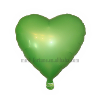 Ballons gonflables en aluminium imprimé de 18 pouces, en mylar, à l'hélium, décorations individuelles, marque MF, Saint-Valentin, anniversaire, mariage, Noël