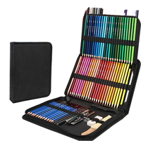 Ensemble de 96 crayons de couleur à base d'huile 2B, crayons de dessin professionnels pour le croquis et la peinture, fournitures artistiques en gros
