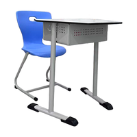 Table et chaise d'écolier en panneau compact stratifié pour l'Arabie Saoudite – Mobilier scolaire