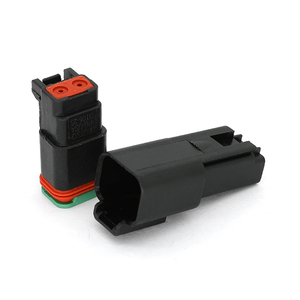 LIZONE DT04-2P-E004 Erkek <span class=keywords><strong>2</strong></span> Pin Su Geçirmez ISO9001 Sertifikalı Otomotiv Adaptörü, Terminaller Bağlantısı için Fabrika Direkt Toptan Satış - Product Image 6