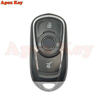 Coque de clé de voiture intelligente de remplacement à 2/3/5 boutons pour Buick Encore 2017-2020