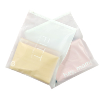 Sacs Ziplock Personnalisés Imprimés, Emballage Polyéthylène PE pour Vêtements, T-shirts, Sacs en Plastique Givré EVA avec Fermeture Éclair pour Fourrures