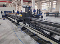 Mesin Pemotong, Penanda, dan Pembor Balok CNC 3D dengan Kontrol PLC, Spindle Utama BT40, Peralatan Pemotong Balok CNC