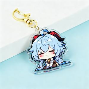 Custom High-Definition Acrylic Graduation Gift Same <b>Anime</b> Design Schoolbag Pendant Waterproof Key Chain Factory Wholesale - Product Image 2