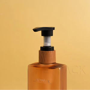 Heypack Marque Produits Usine En Gros OEM 200ml Ambre Carré PET Soins De La Peau Lotion Pompe Bouteille - Product Image 6