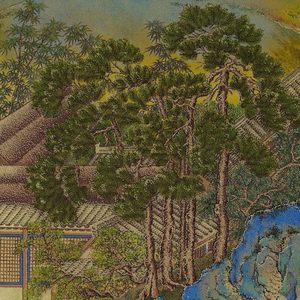 “周英的‘骑马’黄铜桌面摆件，具有新中式风格，非常适合装饰办公室和学习桌。” - Product Image 4