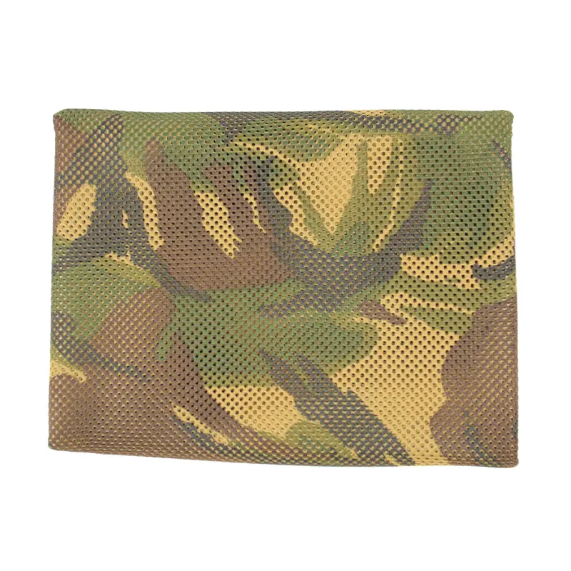 120 Gsm Mesh Stof Poly Mesh Dpm Stof Mazen Voor Tactische Camouflage Gedrukte Macht