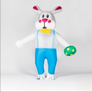 Disfraz Inflable Personalizado al por Mayor para Mardi Gras/Carnaval, Disfraz <span class=keywords><strong>de</strong></span> Conejo para Caminar, Disfraz <span class=keywords><strong>de</strong></span> Juego <span class=keywords><strong>de</strong></span> Roles para Adultos Unisex - Product Image 2