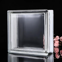 Blocs de verre creux transparents 190x190x80mm, résistants au feu, écologiques, pour la protection de l'intimité, cuisine, salle de bain, hôtel