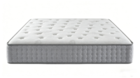 Matelas hybride moderne, fermeté moyenne, orthopédique, avec housse en tissu, taille King et Queen, pour chambre à coucher et mobilier de maison