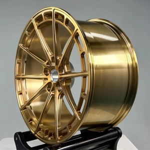 Jantes de course forgées monobloc SY-1019 Or Brossé 5x112 5x114.3 en alliage 6061-T6 pour Chery FD2 - Product Image 2