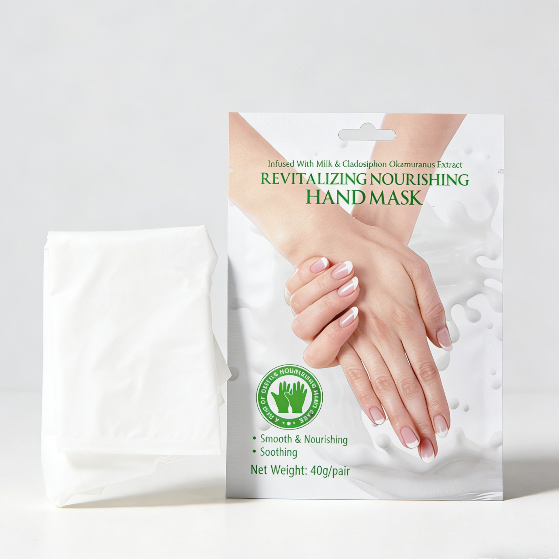 Masque mains hydratant au lait
