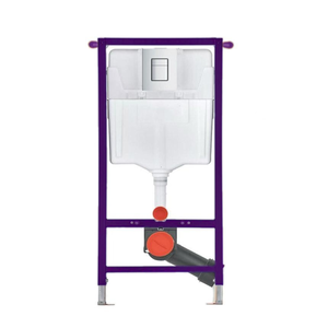 <span class=keywords><strong>Cisterna</strong></span> Empotrada de Estilo Moderno DOGOLI TS008QD para <span class=keywords><strong>Inodoro</strong></span> Suspendido, Doble Descarga, Tanque de Plástico para Baño, Diseño Oculto - Product Image 3