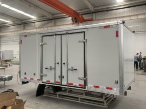 Personnalisé Nouvel État CKD hino Panneaux de boîte de camion sec Fabricant Boîte de camion Rideau latéral Boîte de camion - Product Image 4