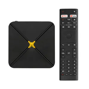 HLQ-Y3A 새로운 블랙 쿼드 코어 안드로이드 TV 박스 32GB 안드로이드 4k 듀얼 와이파이 2.4G/5G 2T2R 와이파이 액세스 Y3A x4 안드로이드 세트 톱 TV 박스