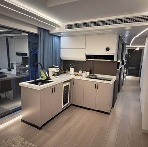 Cápsula de espacio de acero prefabricada unidad de vivienda modular de alta tecnología contemporánea para hoteles Glamping apartamentos oficinas tiendas - Product Image 6