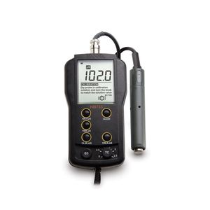 Medidor de Conductividad Portátil HANNA HI8733, Medidor de EC Multirrango Personalizable con Soporte OEM - Product Image 1