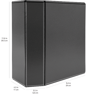 Haoran Customizável <span class=keywords><strong>5</strong></span> Polegada PVC Binder <span class=keywords><strong>3</strong></span> Anéis Pasta Personalizada com Folha Padrão Carteira para Escola Papelaria Organizador - Product Image 2