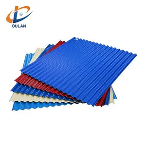 Blaue Ral-Farbe für Dachplatten DX51D AZ Wellblech dachplatten aus verzinktem Stahl