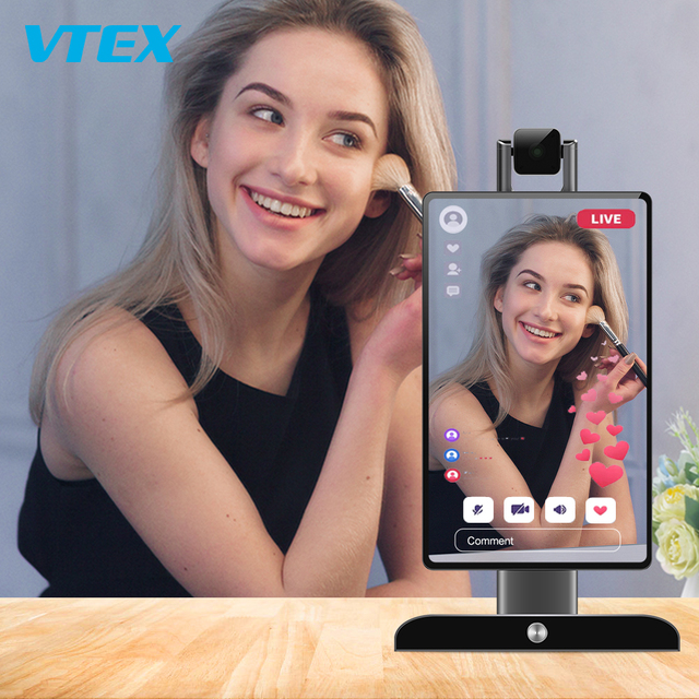 VTEX Live Interactive Screen With Professional Camera USB 3.0 Wifi 6 All in One Newst Live Streaming Machine