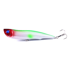 Appât dur artificiel flottant d'eau salée 10.5CM 15.7G matériel de pêche alimentation Popper pêche Topwater Popper leurre de pêche - Product Image 5