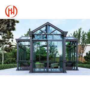 <span class=keywords><strong>Solarium</strong></span> de vidrio templado de aluminio independiente de diseño moderno <span class=keywords><strong>para</strong></span> jardín de invierno <span class=keywords><strong>para</strong></span> <span class=keywords><strong>precio</strong></span> de fábrica de patio - Product Image 2