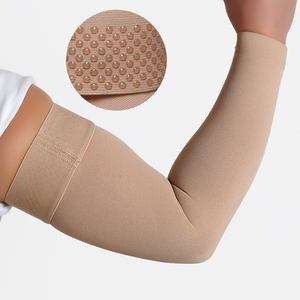 Protectores de Brazo de Silicona Deportivos con Compresión de 20-30 mmHg, Almohadillas para Codos y Mangas de Compresión, Suaves y con Logotipo Personalizable - Product Image 1