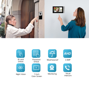 Maison intelligente WIFI Tuya APP Contrôleur d'accès biométrique étanche à empreinte digitale Carte RFID Clavier de contrôle d'accès de porte autonome - Product Image 3