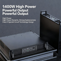 Amplificateur de puissance MA-200 2 canaux classe AB 2*200W 8 ohms haute fidélité faible distorsion système audio professionnel Amplificador