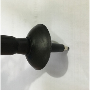 Protège-embout de bâton de randonnée KODENOR, noir, en plastique, rond, pare-boue pour bâtons de randonnée - Product Image 5