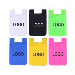 Funda de Silicona con Adhesivo Fuerte y Logotipo Personalizado, Tarjetero para Teléfono, Compatible con Todos los Smartphones - Product Image 3