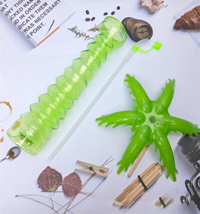 Offre Spéciale lueur palmier cour tasses bouteille d'eau pour boissons froides boissons congelées Hawaii Tropical Luau fêtes fournitures - Product Image 3