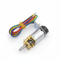 Moteur à courant continu N20 6V à faible vitesse avec micro-réducteur et encodeur Hall