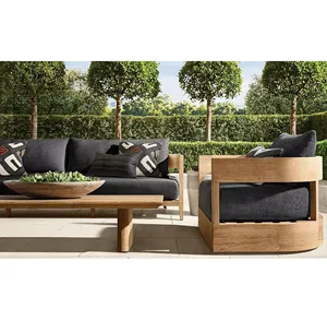 Hot Selling Outdoor Courtyard Balcony Circular Coffee Table Outdoor Garden Hotel Terrace Sofa Set