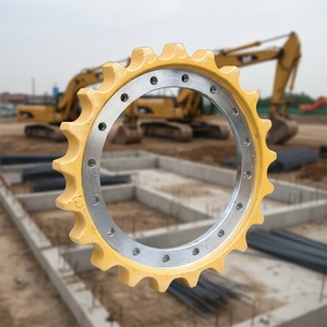 גלגל הנעה קדמי איכותי לדגמי EX15 EX22 EX30 EX40 EX50 <span class=keywords><strong>EX60</strong></span> למחפר מיני היטאצ'י עם שרשרת - Product Image 3