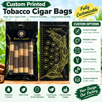 Sacs d'humidification pour cigares personnalisés, de différents types et styles, pochette de transport portable pour l'humidification, étui à cigares, sac à tabac