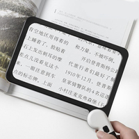 China Square 5x Handheld Elderly Reading Magnifier 48 LEDs Foldable Magnifying Glass