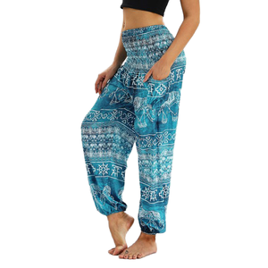 กางเกงโยคะเอวสูงแบบยืดหยุ่น KZ1375 สำหรับผู้หญิง ดีไซน์ล่าสุดจาก TikTok ระบายอากาศได้ดี ลายพิมพ์สวยงาม กางเกงออกกำลังกาย - Product Image 1