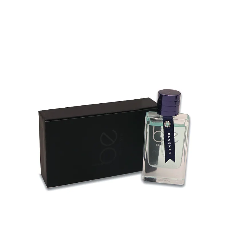 Sünger tepsi sert kağıt manyetik kapatma yaratıcı siyah kutu lüks benzersiz parfüm ambalaj kutusu