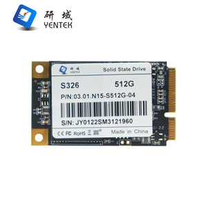 Yanyu อุปกรณ์ควบคุมอุตสาหกรรม mSATA SSD 512G โซลิดสเตทไดรฟ์สำหรับแล็ปท็อป เดสก์ท็อป พีซีออลอินวัน - Product Image 1