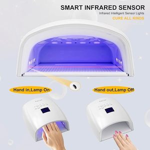 Lampe à ongles UV sans fil 66W rechargeable, sécheuse à ongles LED avec 5 minuteurs pour ongles en gel - Product Image 4